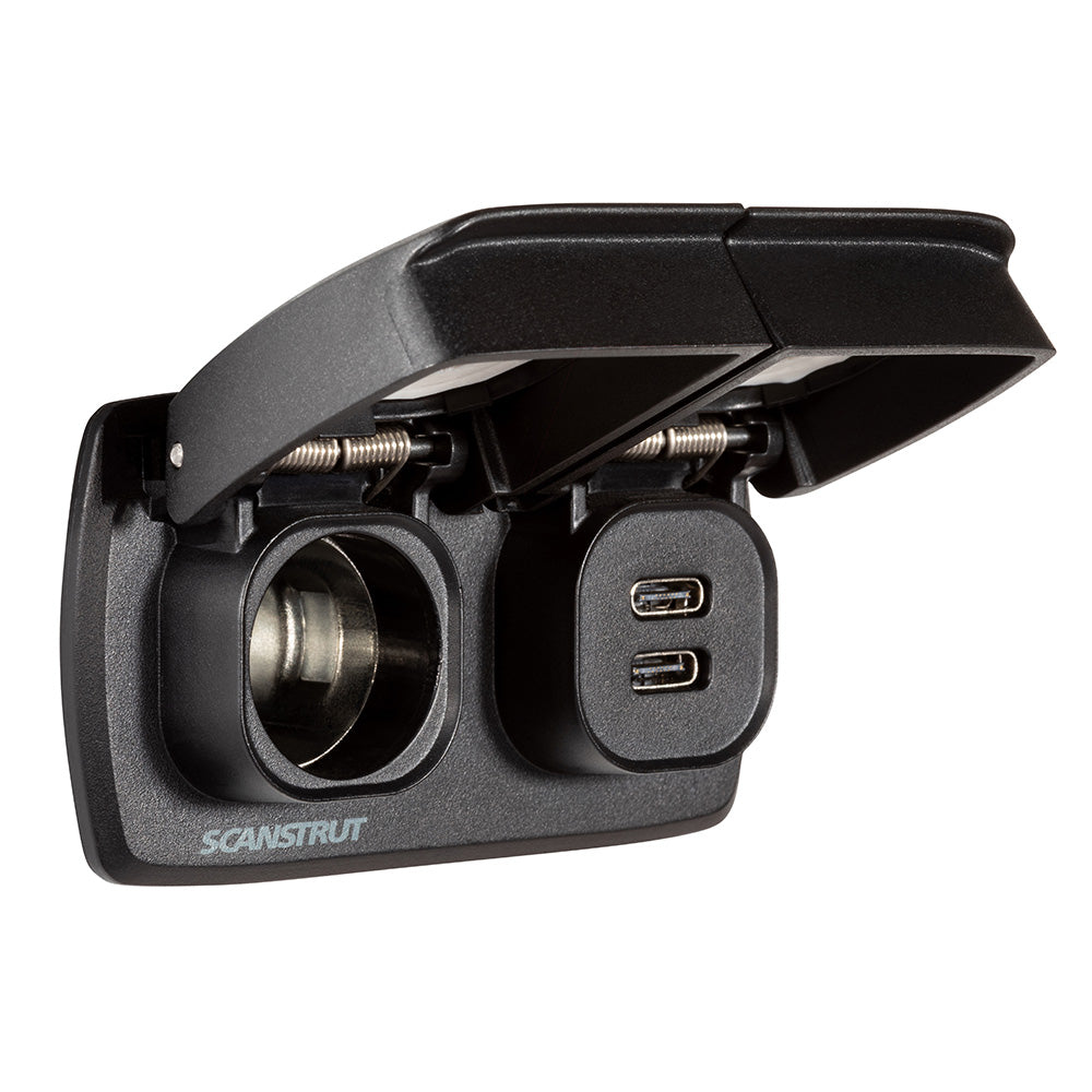 Scanstrut Flip Pro Multi Dual USBC 12V Power Socket