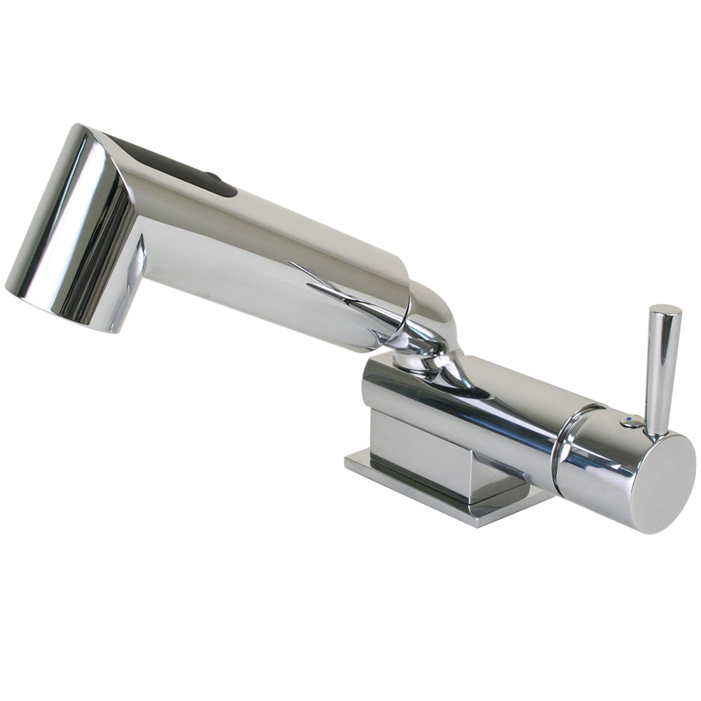 Scandvik Minimalistic Compact Single Level Mixer Faucet Shower Combo Chrome
