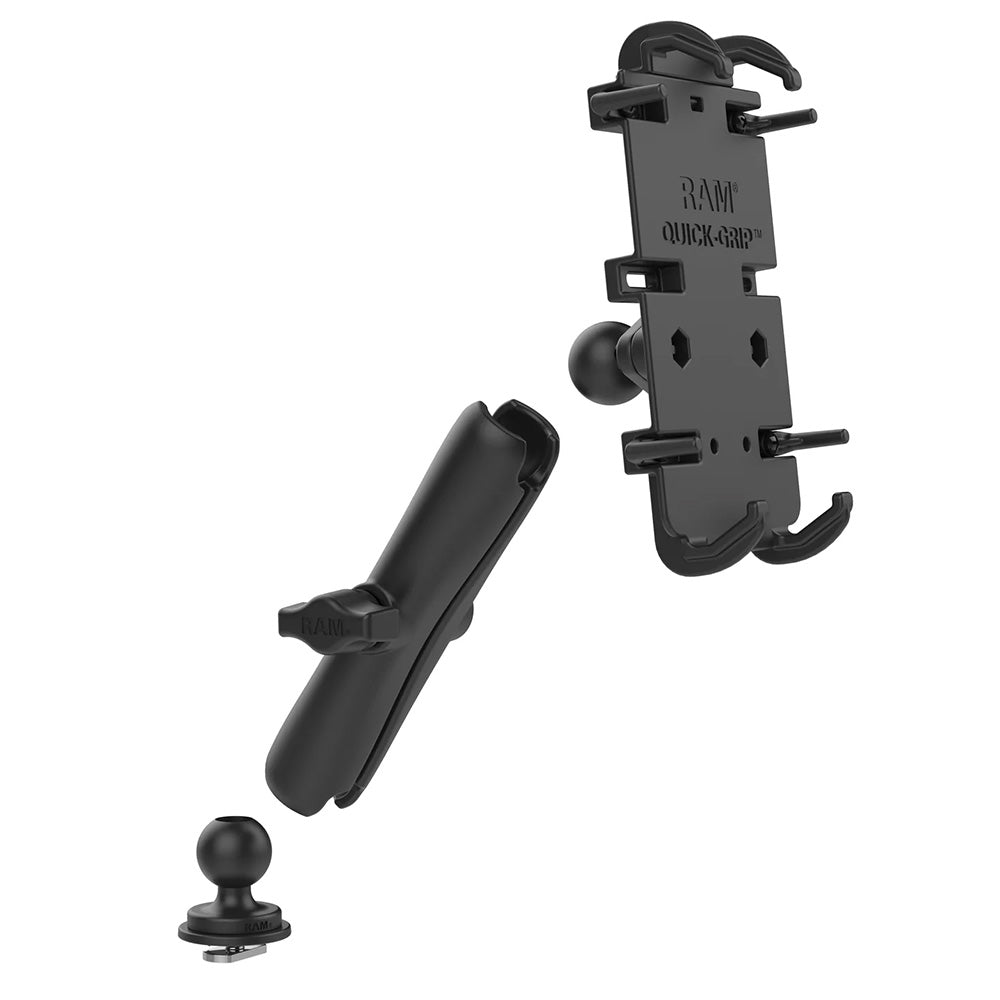 RAM Mount QuickGrip XL Phone Mount wTrack Ball Base Long