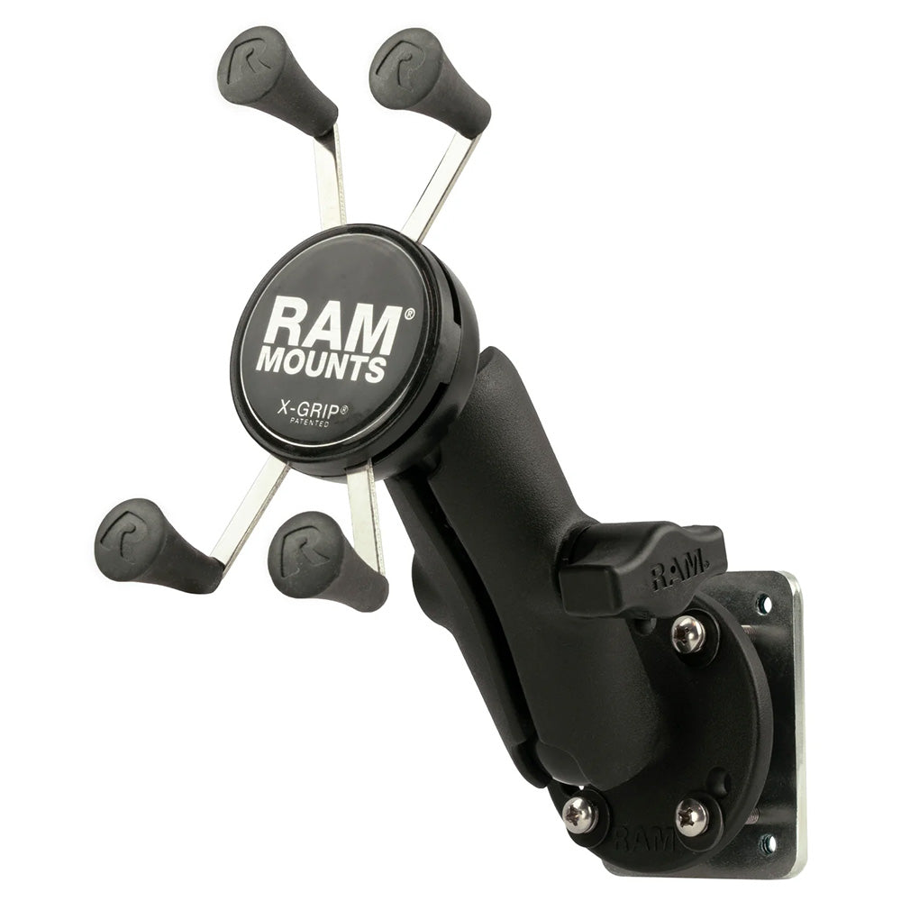 RAM Mount XGrip Phone Mount wDrillDown Base Backer Plate