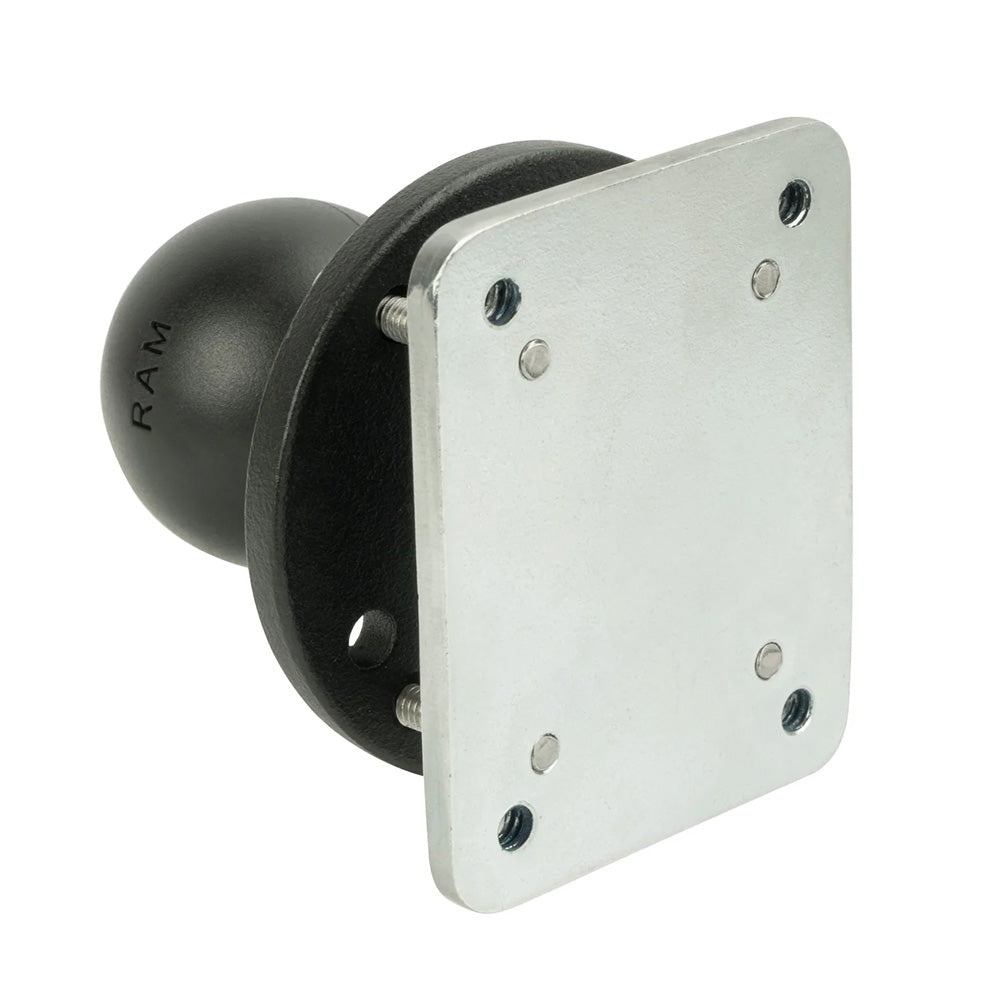 RAM Mount DrillDown Dashboard Ball Base wBacking Plate C Size