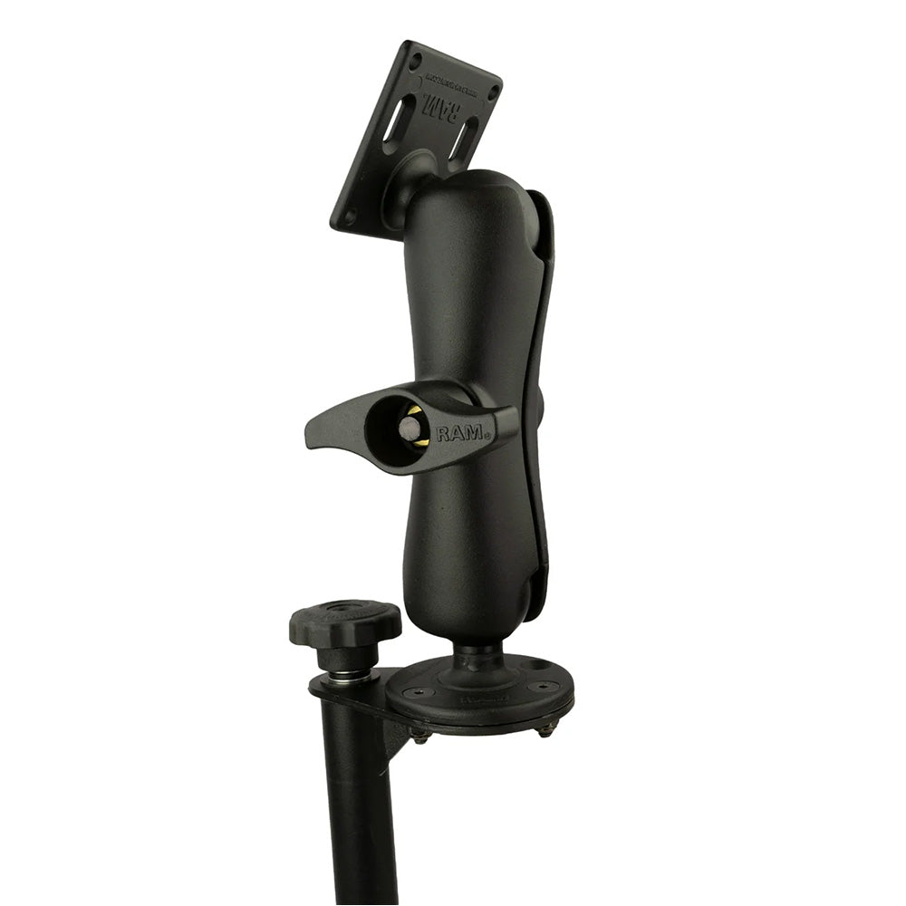 RAM Mount 8 Upper Flange Pole with D Size 75x75mm VESA Mount