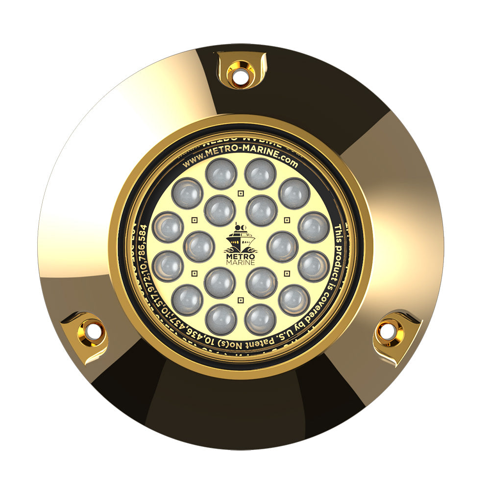 Metro Marine HighOutput Submersible Underwater Light wIntelligent Monochromatic LEDs Aqua 45 Beam