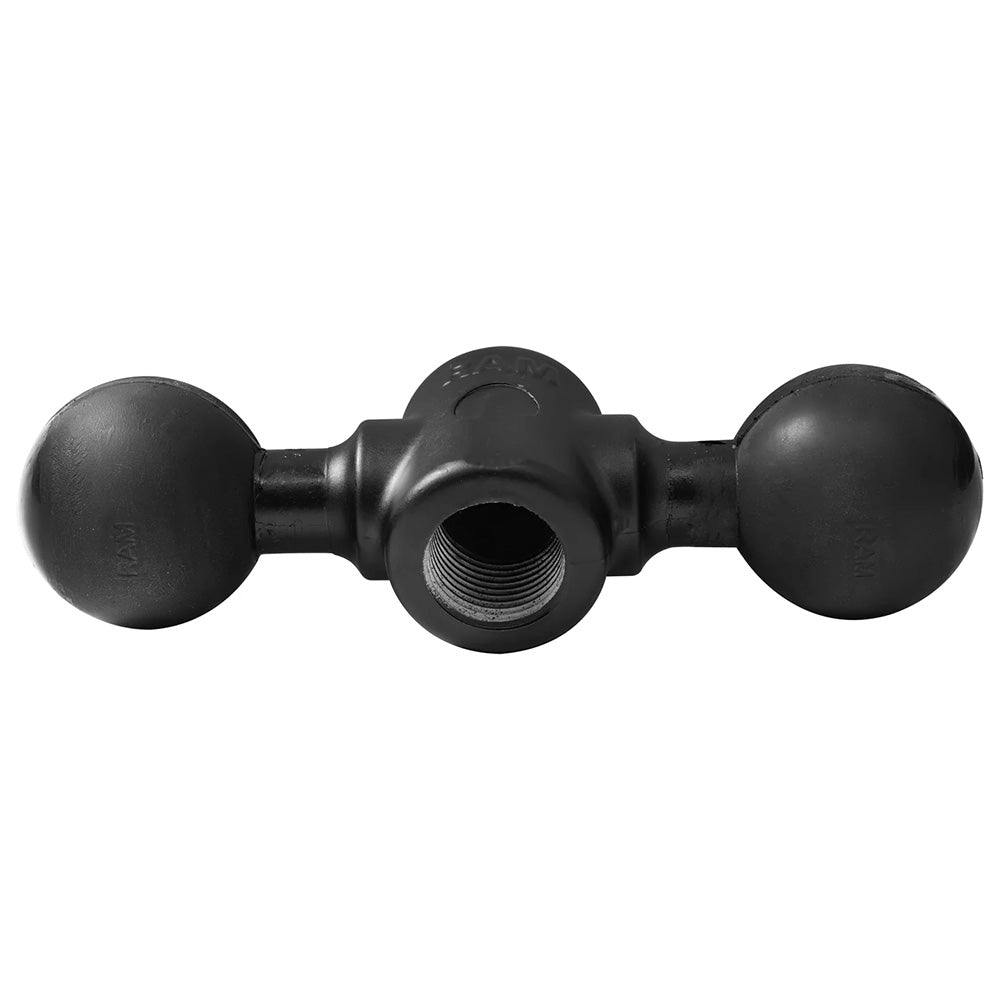 RAM Mount RAM Double Ball Adapter w12 NPT Threaded Hole