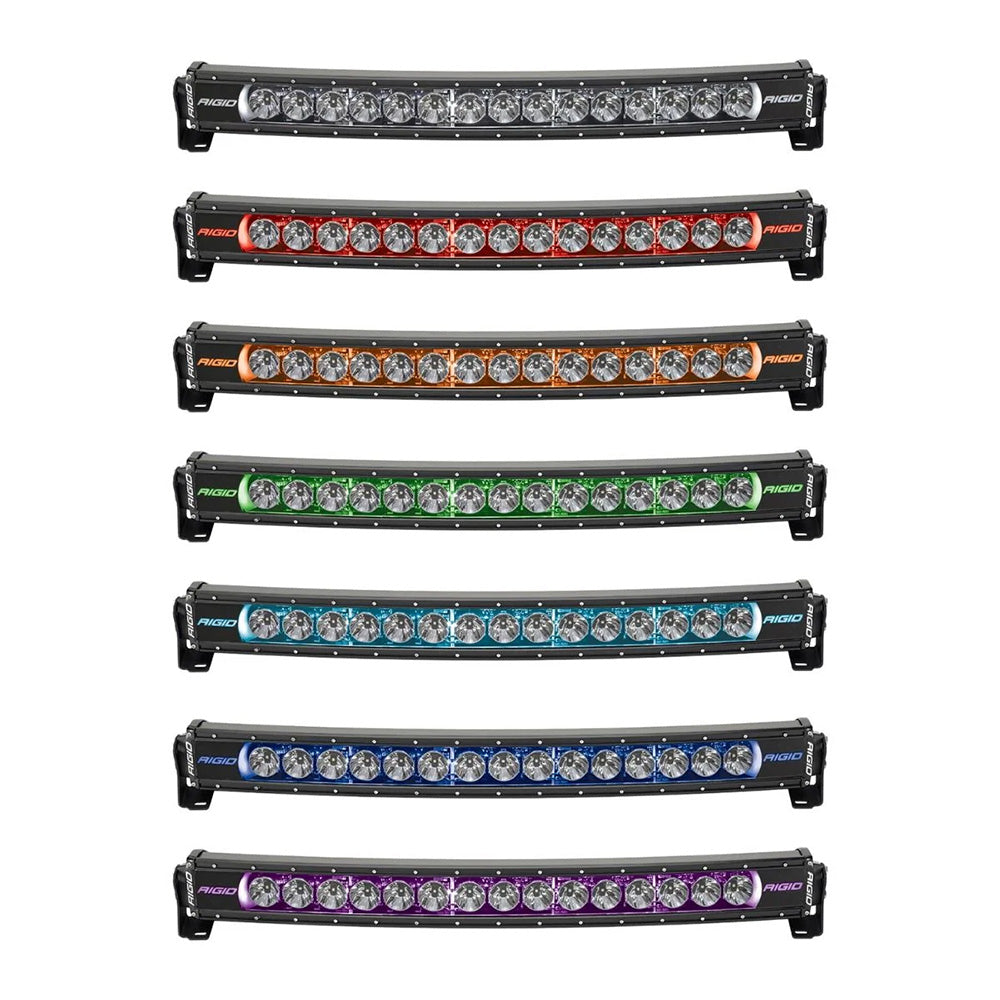 RIGID Industries Radiance Curved 40 Light Bar RGBW