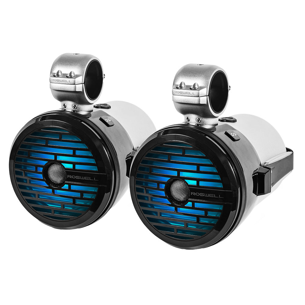 Roswell R1 8 Tower Speakers Black 100W RMS 200W Peak Power