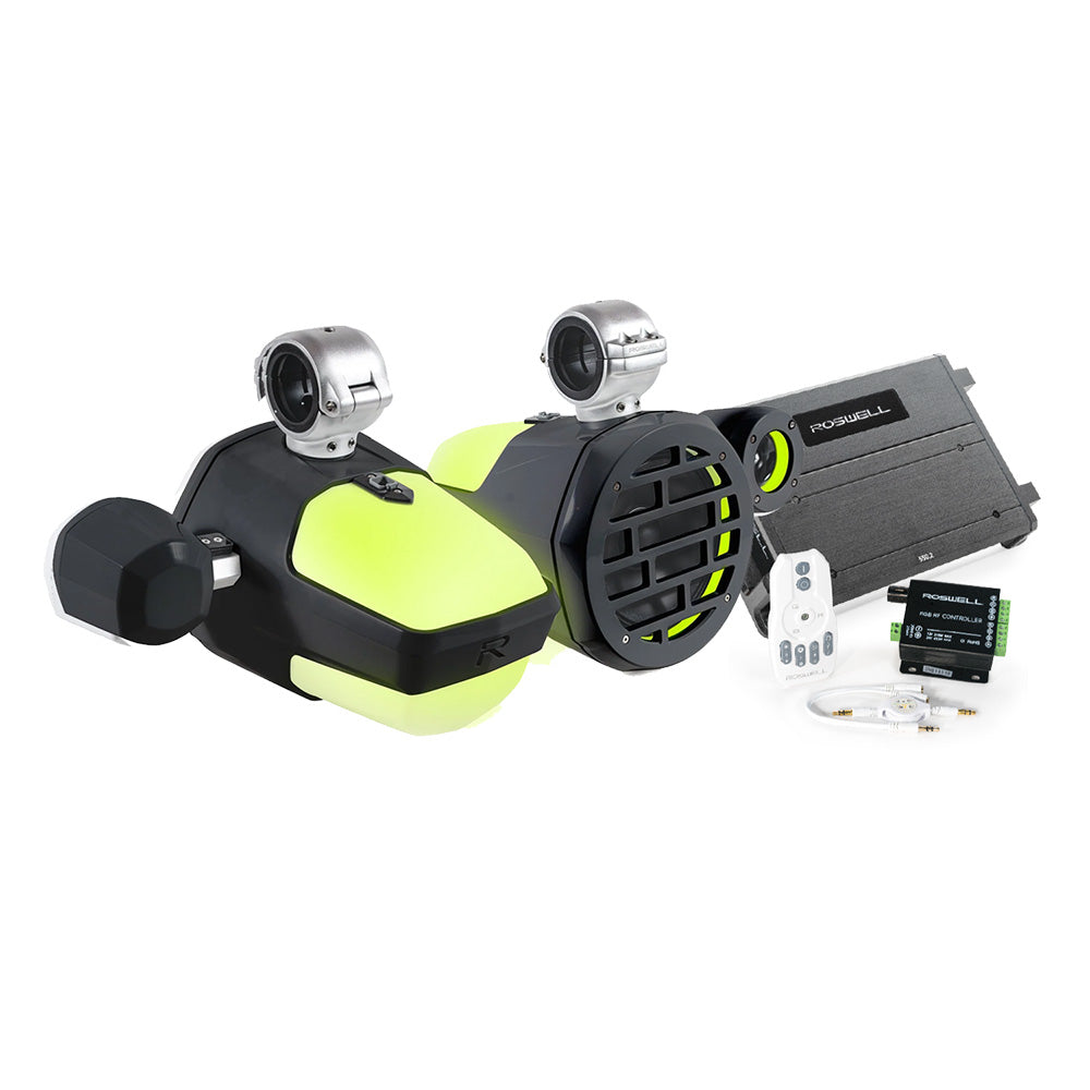Roswell R1 Pro Marine Audio Package Black