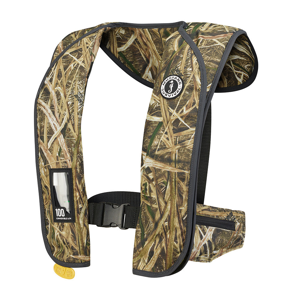Mustang MIT 100 Convertible Inflatable PFD Camo