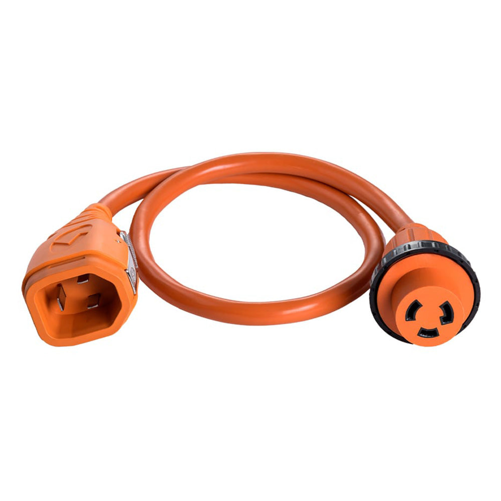 SmartPlug 30A Female TwistType Connector to 30A SmartPlug Male Connector