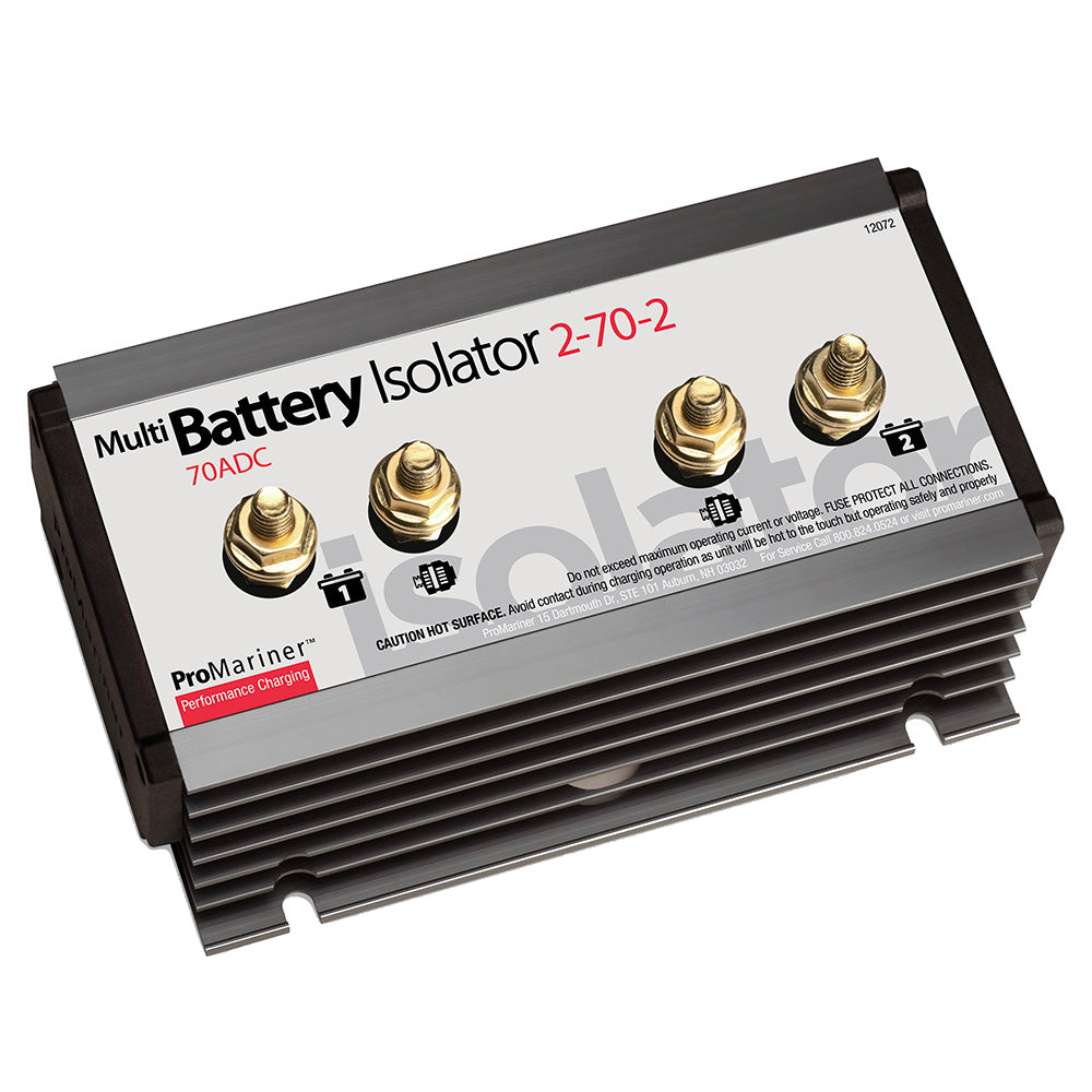 ProMariner Battery Isolator 2 Alternator 2 Battery 70 AMP
