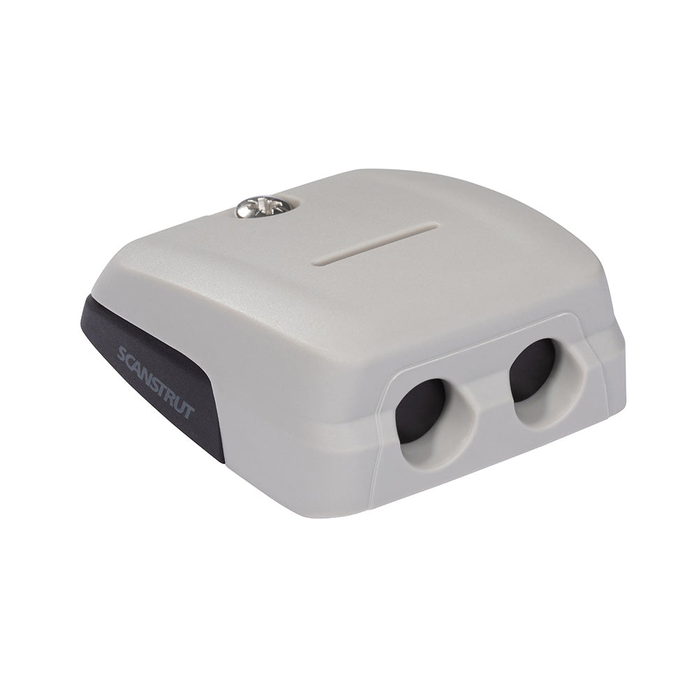 Scanstrut Horizontal DoubleEntry Cable Seal Grey Multiple Cable Combinations