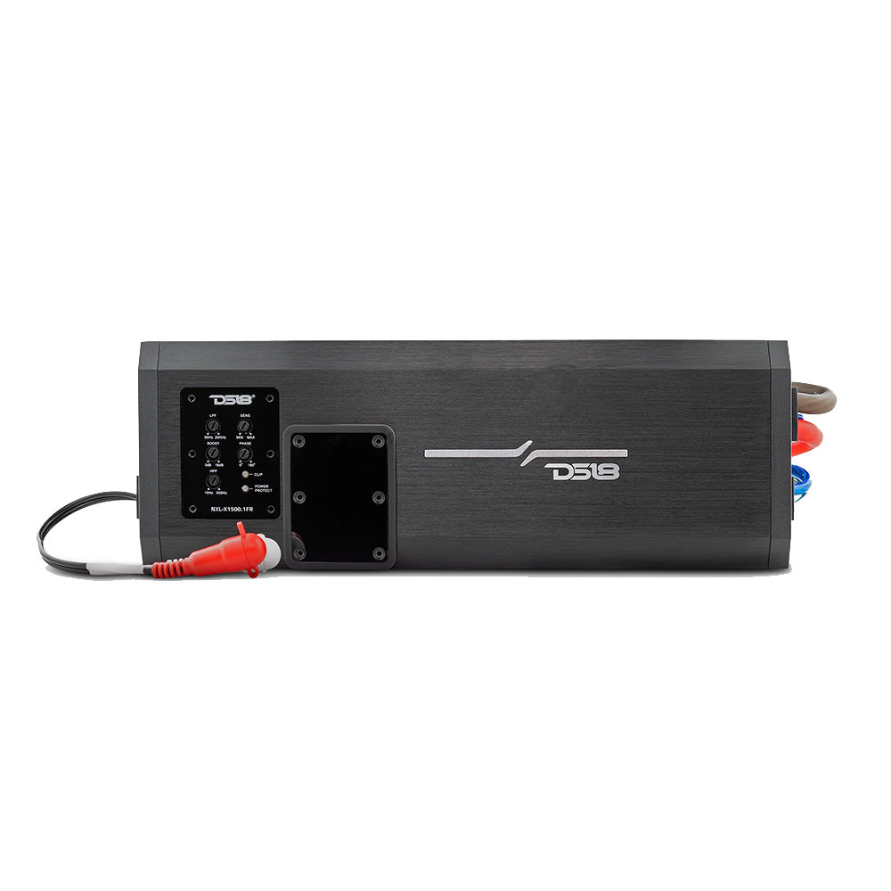 DS18 NXL 1Channel FullRange Class D MarinePowersports Amplifier 1500W RMS 1Ohm