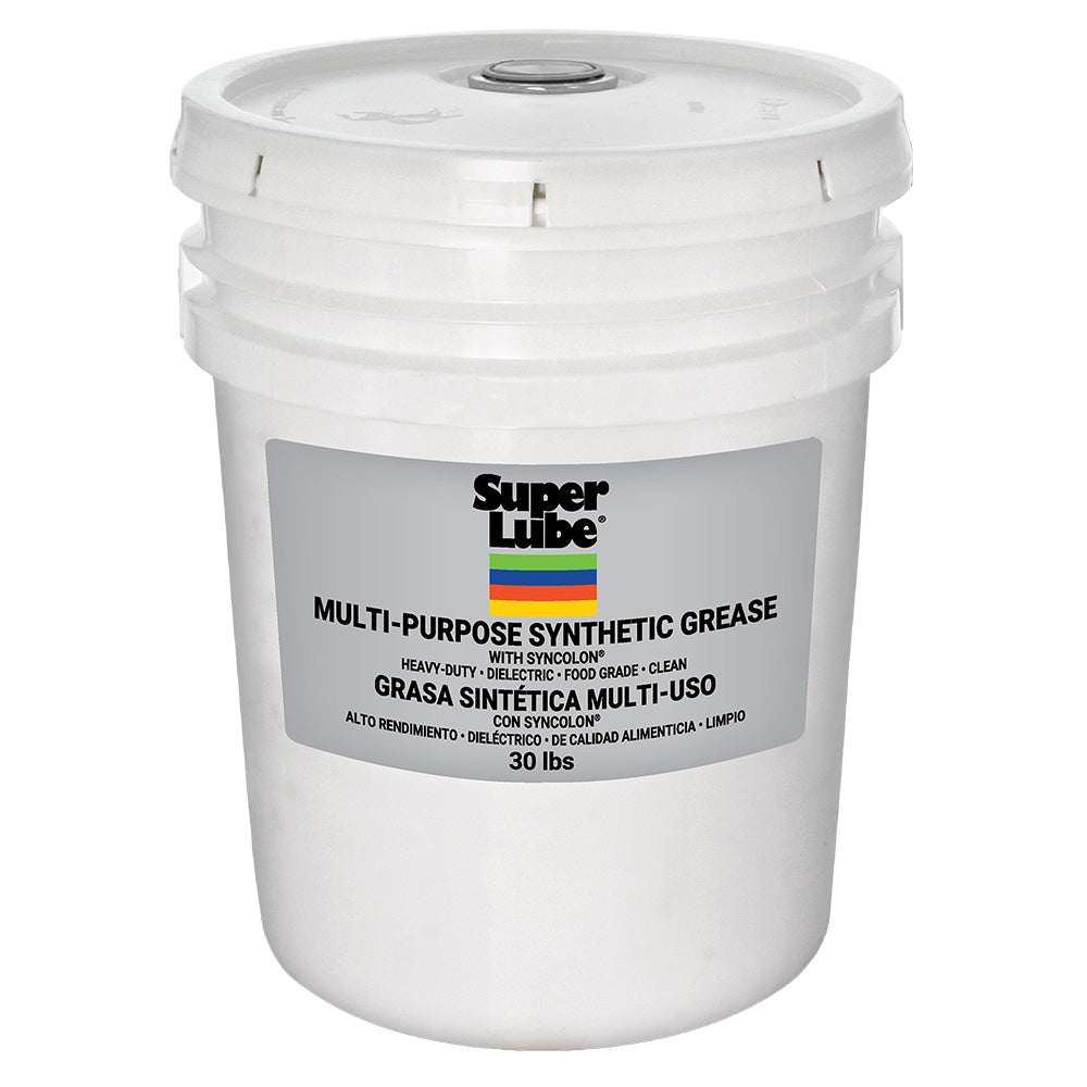 Super Lube MultiPurpose Synthetic Grease wSyncolon PTFE 30lbs