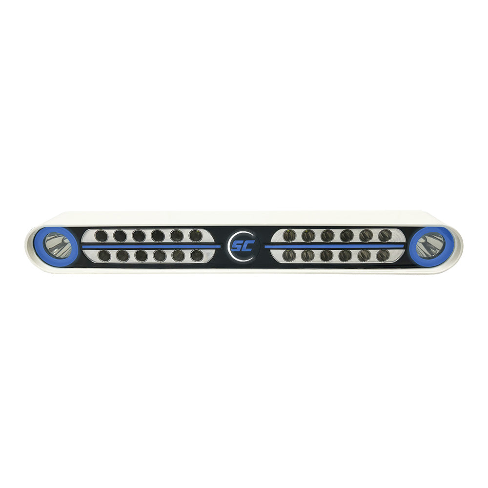 ShadowCaster Eagle Ray LED Light Bar White Housing Dual Optics