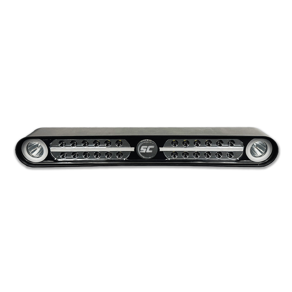 ShadowCaster Eagle Ray LED Light Bar Black Housing Dual Optics