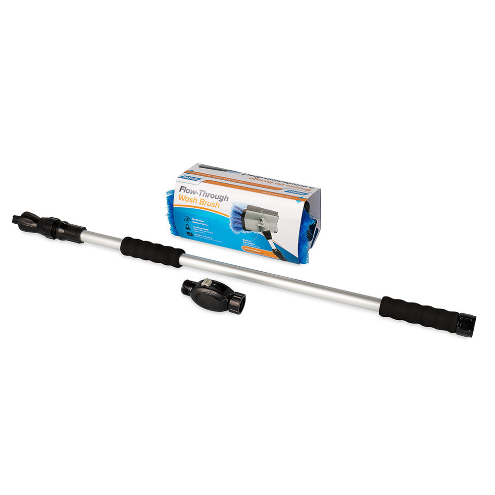Camco RV Wash Brush wAdjustable Handle