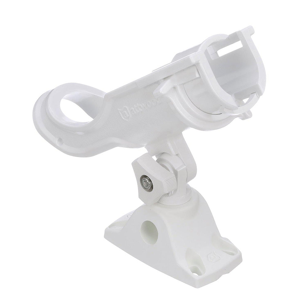 Attwood HeavyDuty Adjustable Rod Holder wCombo Mount White