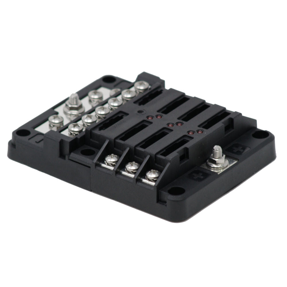 Egis RT Fuse Block 6 Position wGround LED Indication
