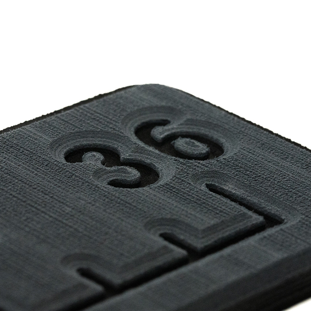 SeaDek 36 Routed Ruler 6mm Brushed Texture Dark GreyBlack