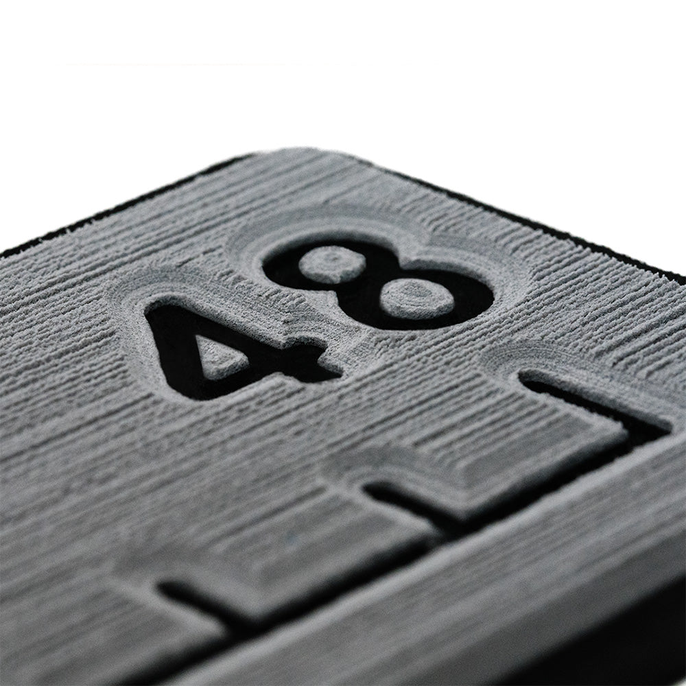 SeaDek 48 Routed Ruler 6mm Brushed Texture Storm GreyBlack