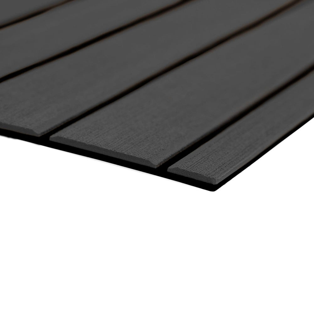SeaDek 40 x 80 6mm Teak Full Sheet Brushed Texture Dark GreyBlack 1016mm x 2032mm x 6mm
