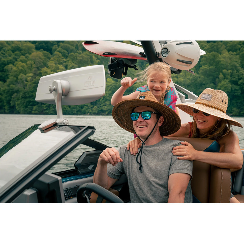 PTM Watersports VR140 Elite Mirror 6 x 20 140 Degree View Grey