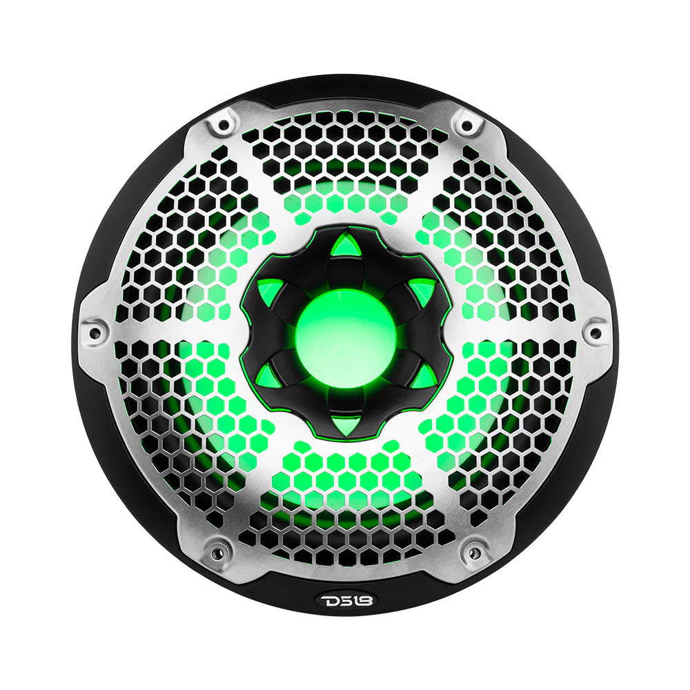 DS18 HYDRO 10 Subwoofer wRGB Lights 600W Black