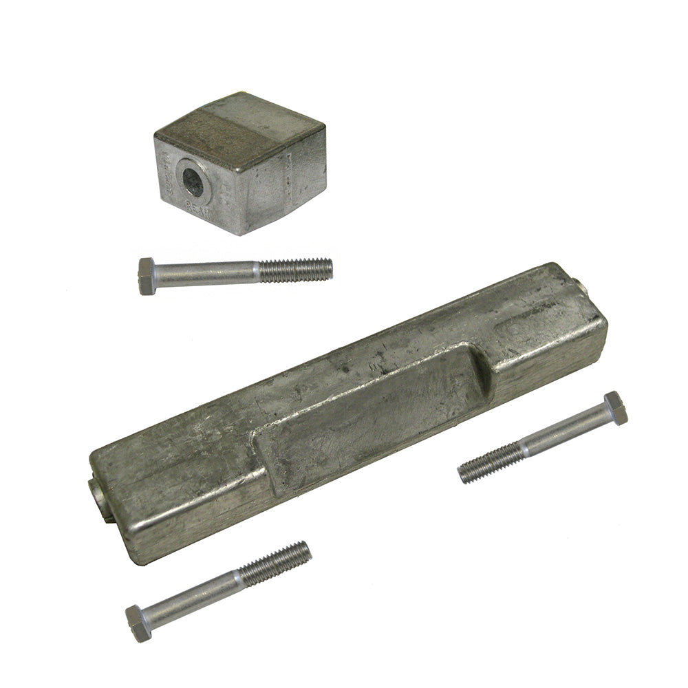 Performance Metals Bombardier JohnsonEvinrude 90225HP 1991 Later Complete Anode Kit Aluminum