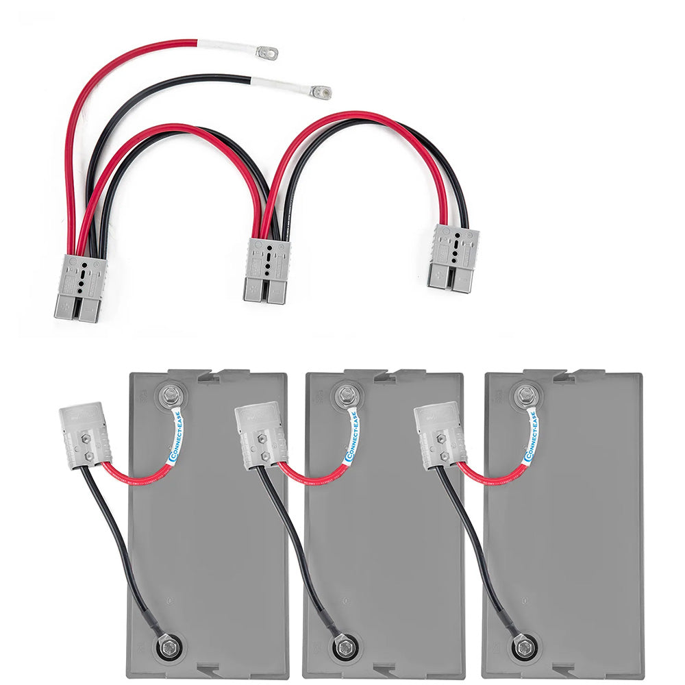 ConnectEase 3 12V Battery Parallel Quick Connect System