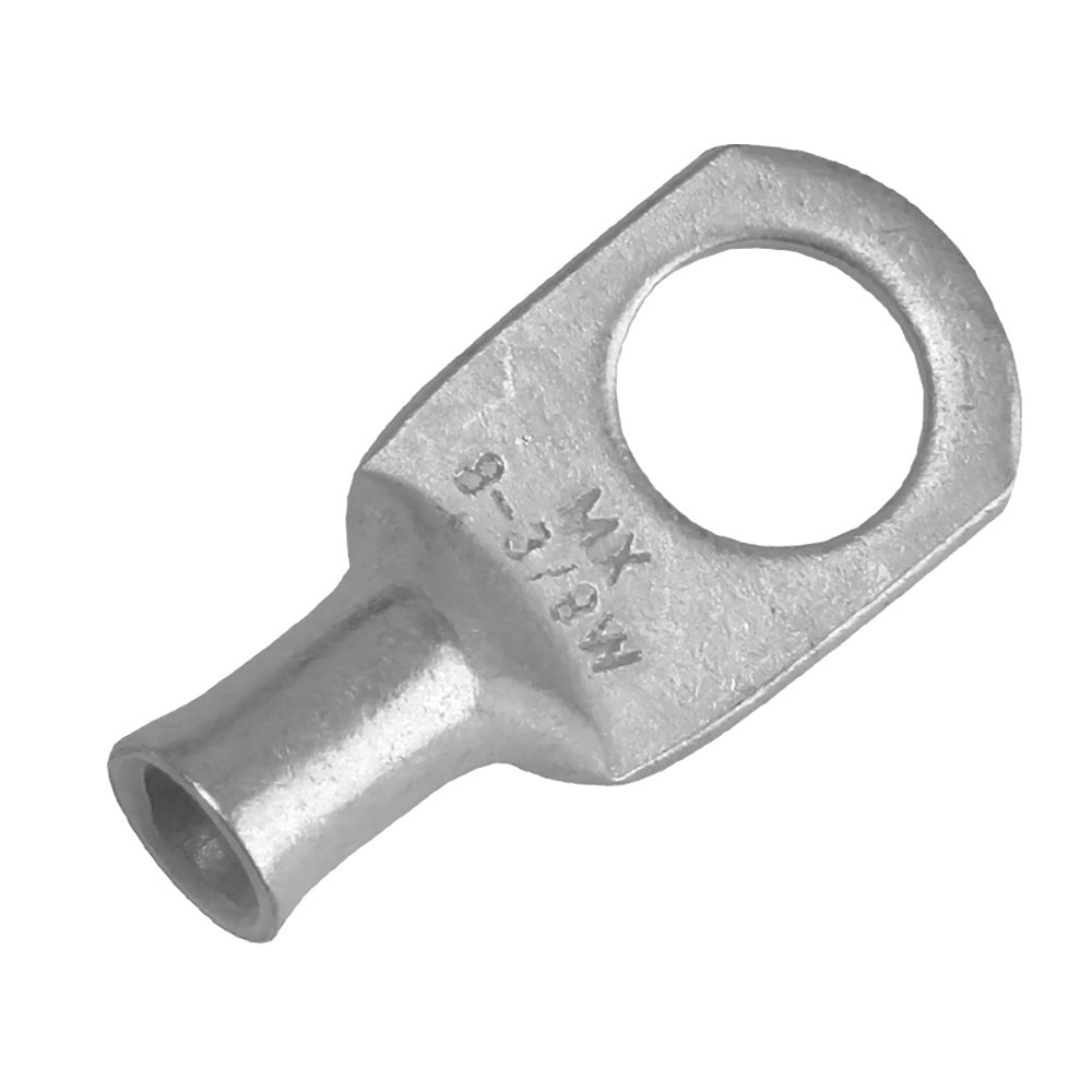 Pacer Tinned Lug 8 AWG 38 Stud Size 10 Pack