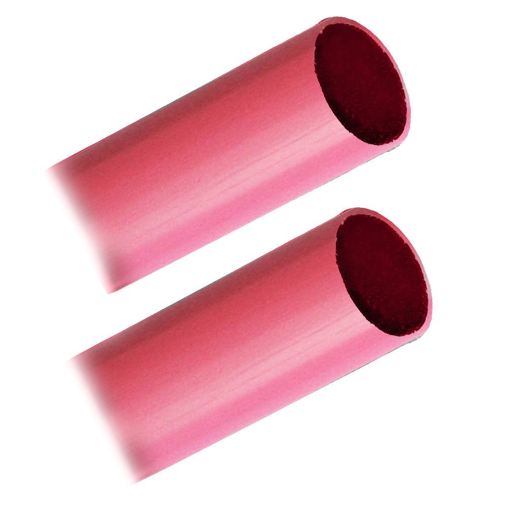 Pacer Battery Cable Heavy Wall Heat Shrink Tubing 1 x 12 Red 2Pieces