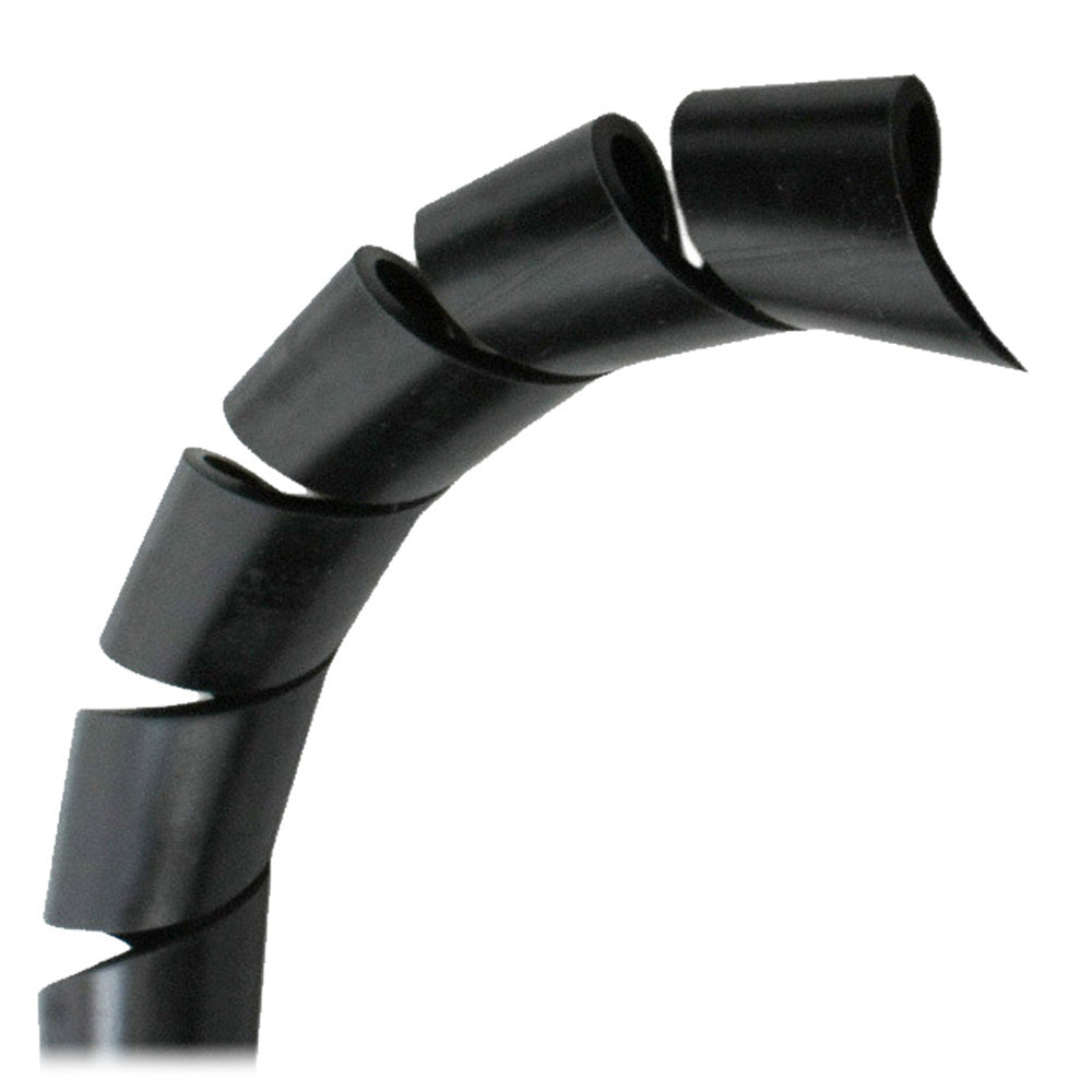Pacer 12 Spiral Wrap Black 100 Roll