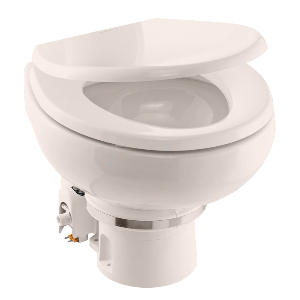 Dometic MasterFlush MF 7120 Bone Electric Macerating Toilet wOrbit Base Slow Close Seat Freshwater 12V