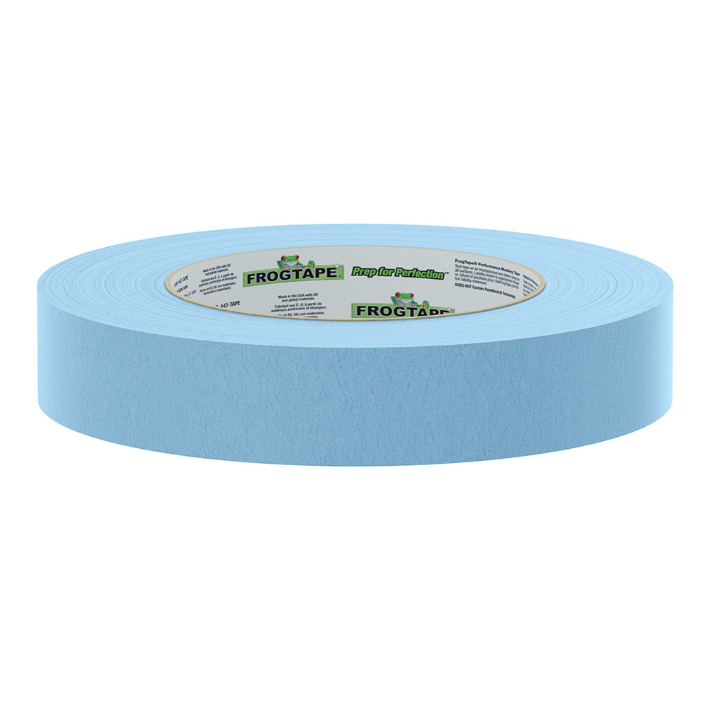 FrogTape CP 250 MediumHigh Adhesion Masking Tape 24MM x 55M x 12Pack Light Blue Rated f250F