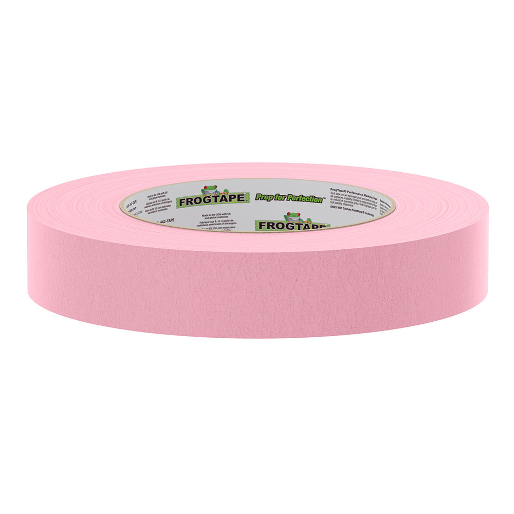 FrogTape CP 325 MediumHigh Adhesion Masking Tape 24MM x 55M x 12Pack Pink Rated f325F