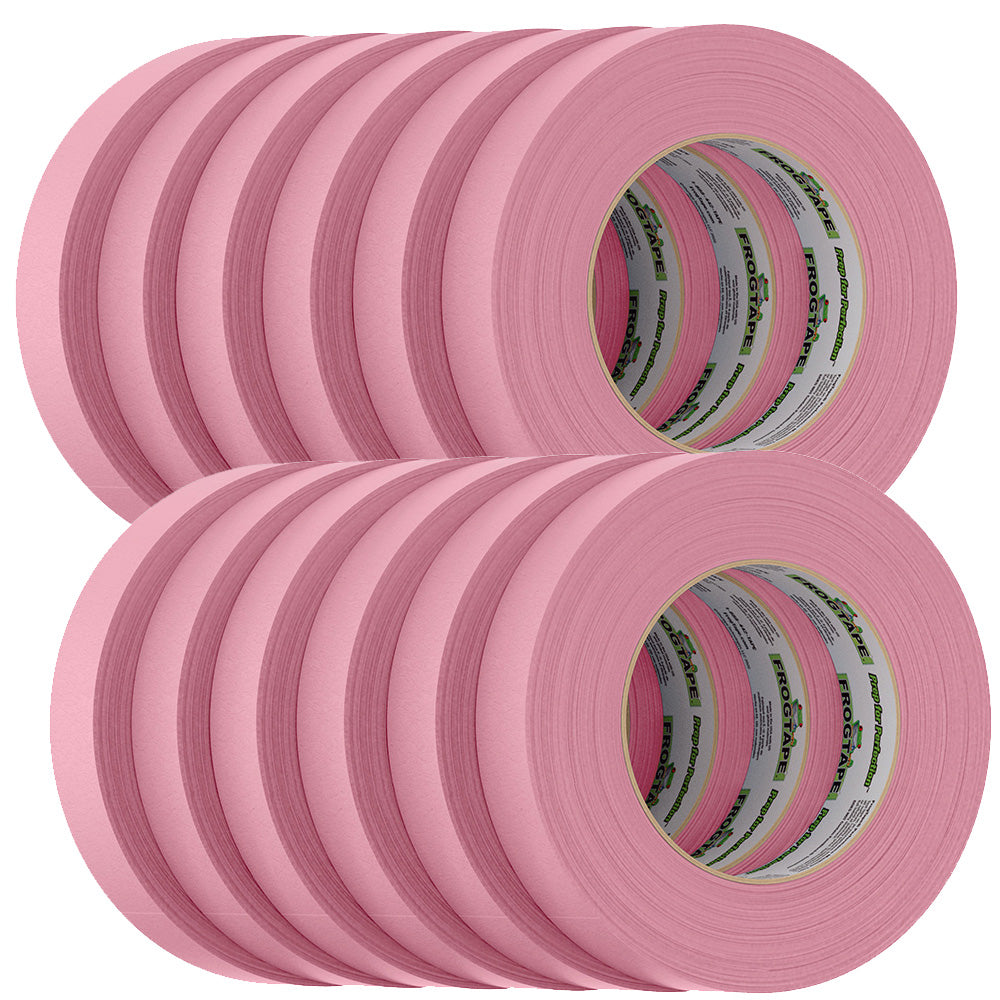 FrogTape CP 325 MediumHigh Adhesion Masking Tape 24MM x 55M x 12Pack Pink Rated f325F