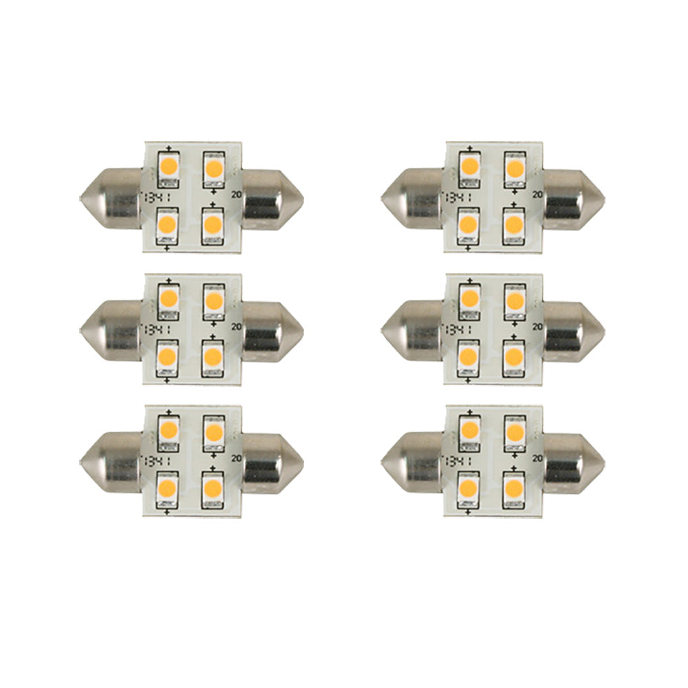 Scandvik 41161 Bulb Cool White 6Pack