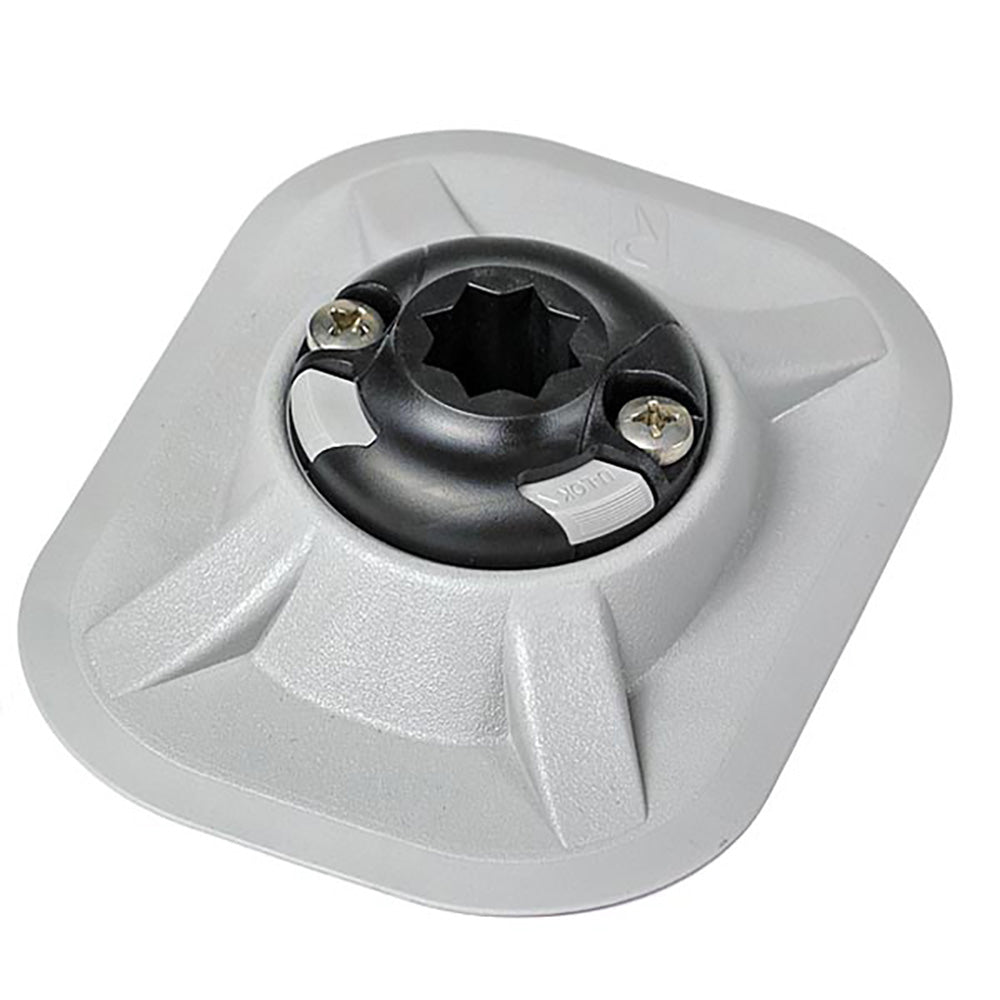RAILBLAZA RibPort Base w3M Backing Grey