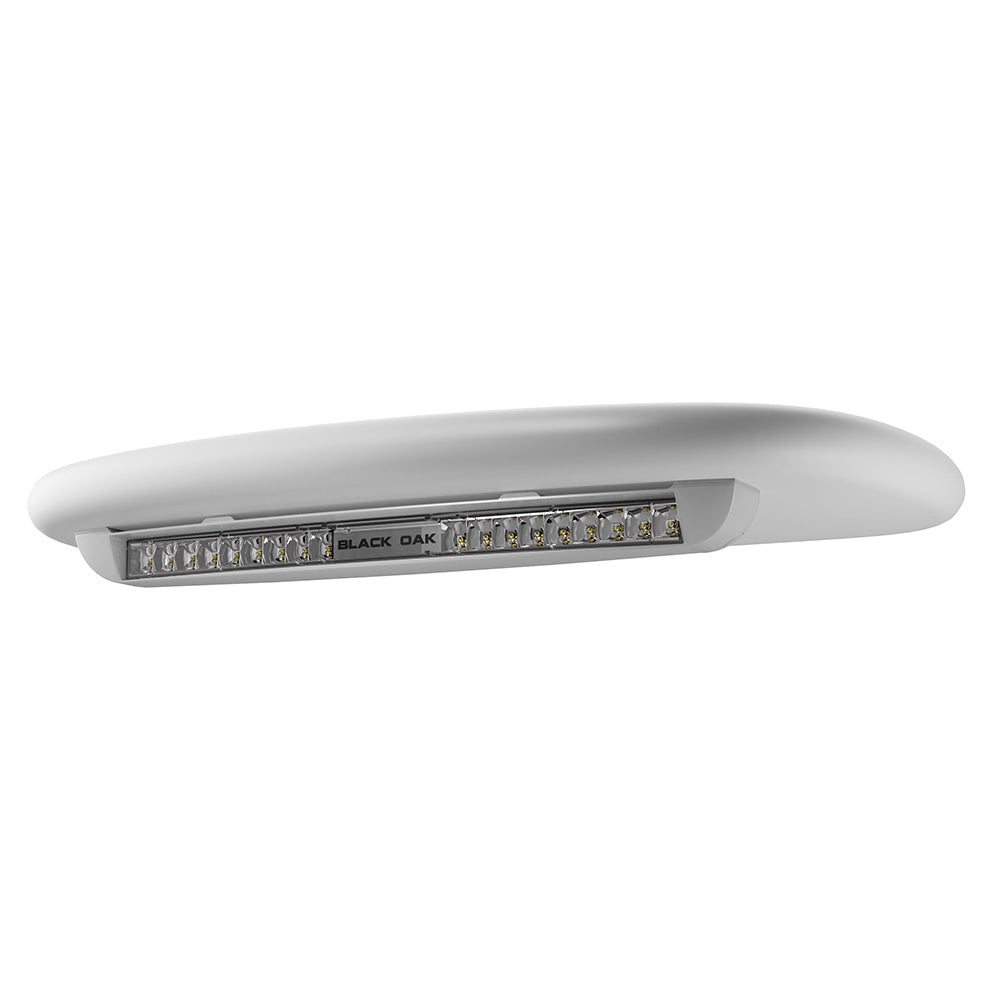 Black Oak Low Profile Marine Bar Flood Undermount White
