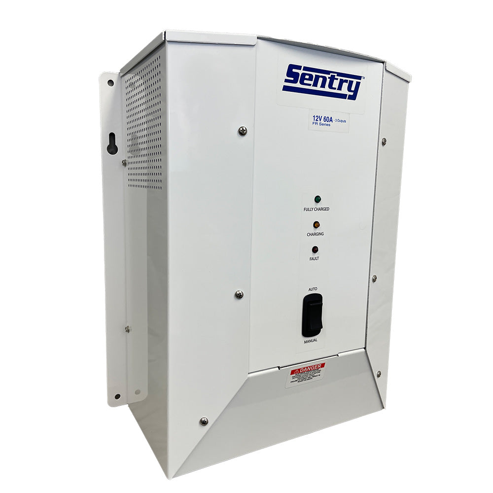 Sentry Marine Battery Charger 115230V Input 12VDC 60A 3Bank