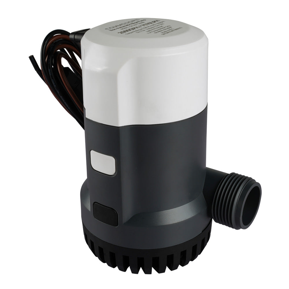 Commodore 2000 GPH Automatic AMP Sensor Bilge Pump 12V