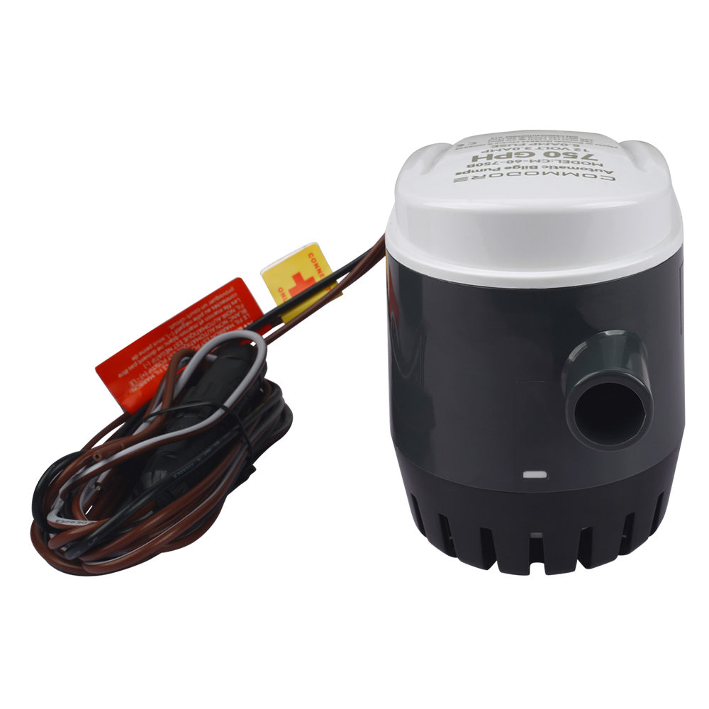 Commodore 750 GPH 60 Series Automatic Bilge Pump 12V