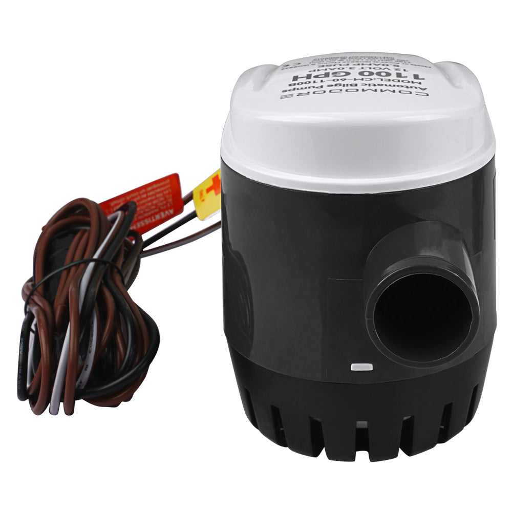 Commodore 1100 GPH 60 Series Automatic Bilge Pump 12V