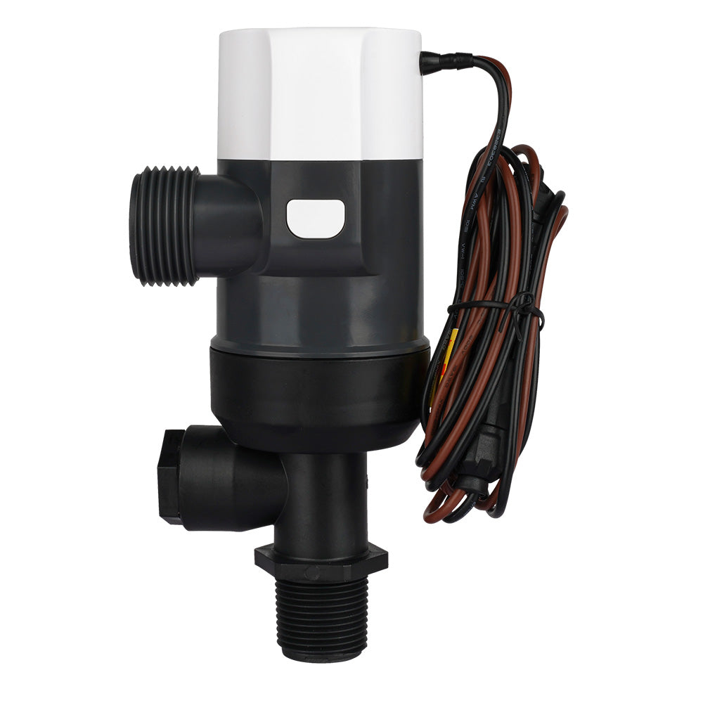 Commodore 1100 GPH Vertical Livewell Pump Short 12V