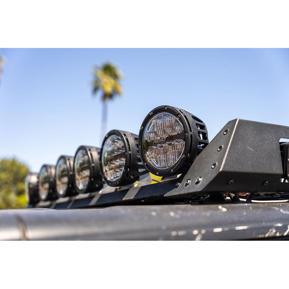 RIGID Industries 360Series RGBW 6 Offroad Lamp Drive Beam wRGBW Backlight Pods Set of 2