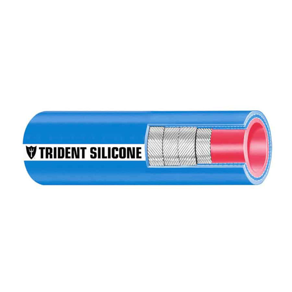 Trident Marine 112 x 36 Blue Silicone Wet Exhaust Hose
