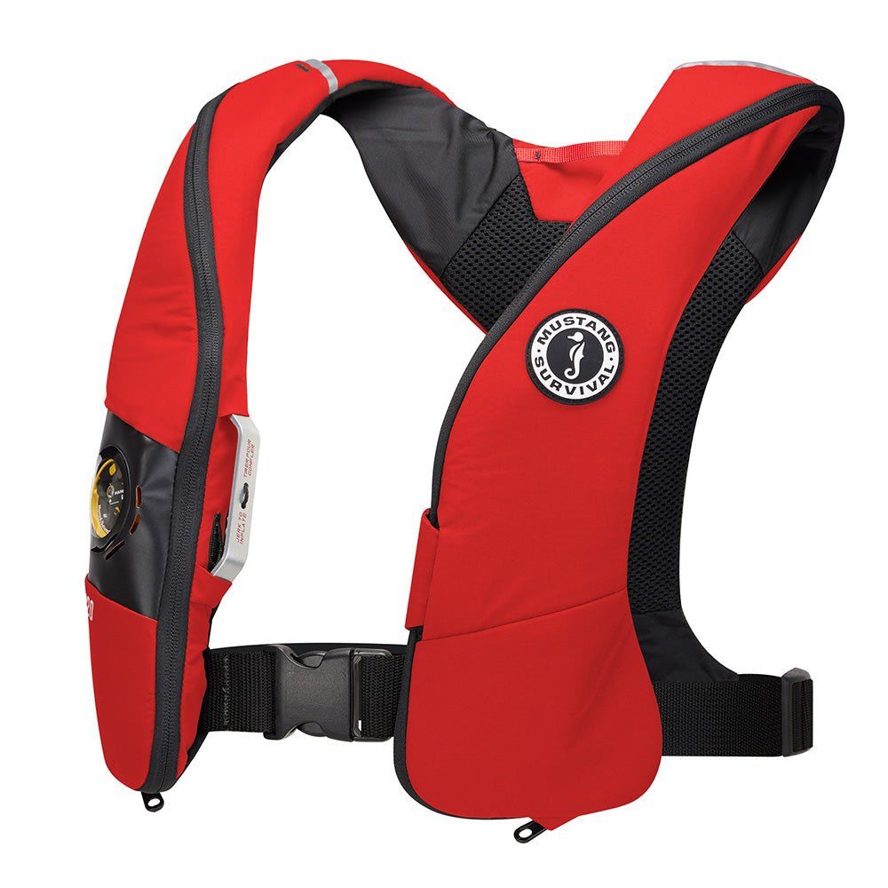 Mustang Elite 120 Coastal Inflatable PFD Red