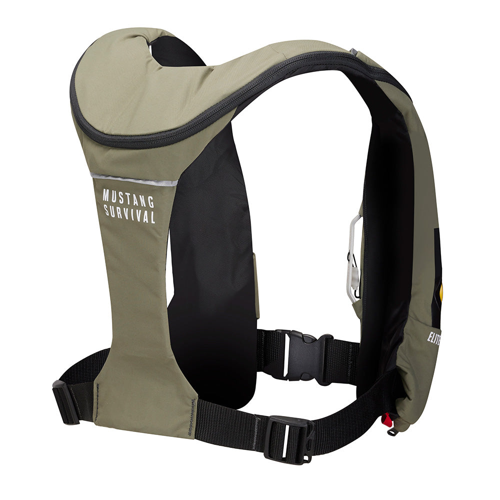 Mustang Elite 120 Coastal Inflatable PFD Everglade Green
