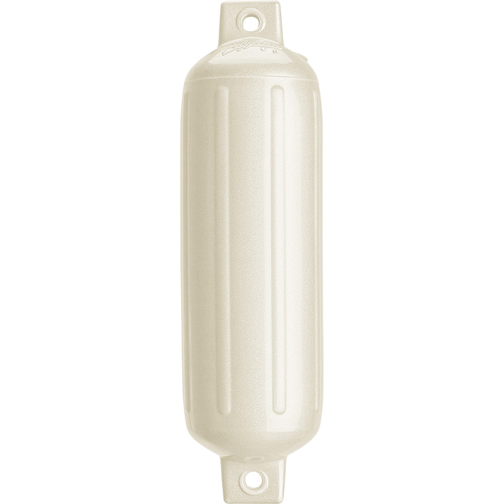 Polyform G4 Twin Eye Fender 65 x 22 Metallic White
