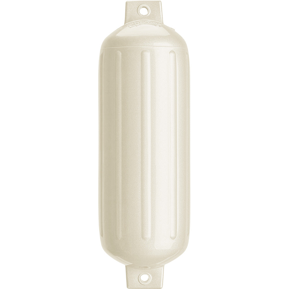 Polyform G5 Twin Eye Fender 88 x 268 Metallic White